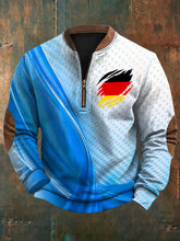 Herren Deutschland bedrucktes lässiges Sweatshirt